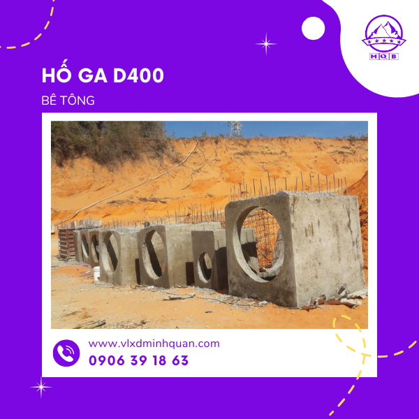 lắp đặt hố ga d400 giá rẻ