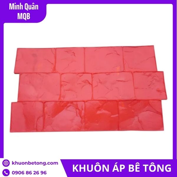 Khuôn áp hoa văn bê tông