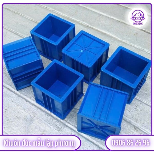 Khuôn đúc mẫu bê tông 15x15cm