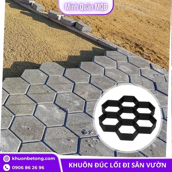 Khuôn nhựa đúc gạch sân vườn