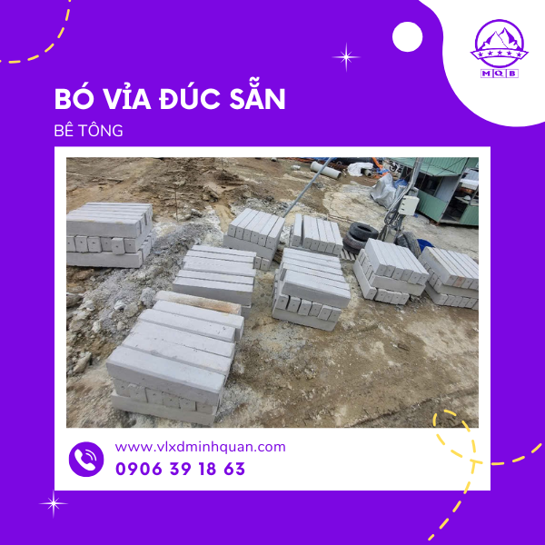 xưởng sản xúc bó vỉa tại nhà bè