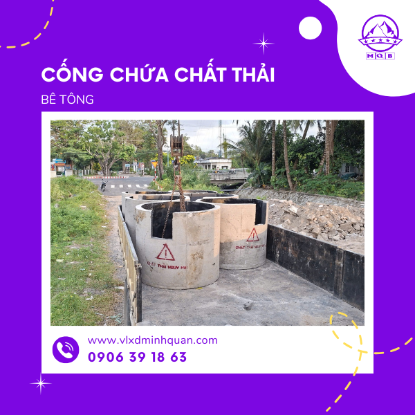 thi công cống chứa thải tại nhà bè