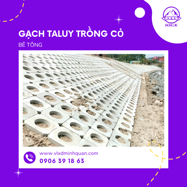 lắp đặt gạch taluy bờ kè tại củ chi