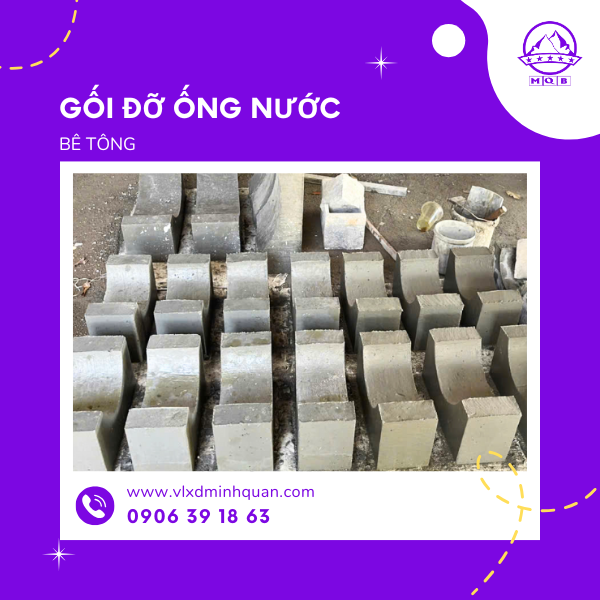 lắp đặt gối bê tông tại long an