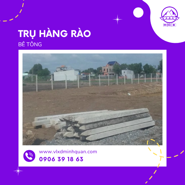 xưởng sản xuất trụ rào chịu lực tại long an