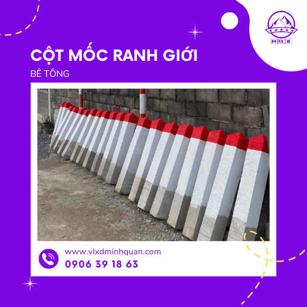 xưởng sản xuất cột mốc bê tông tại nhà bè