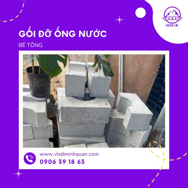 lắp đặt gối bê tông tại bình chánh