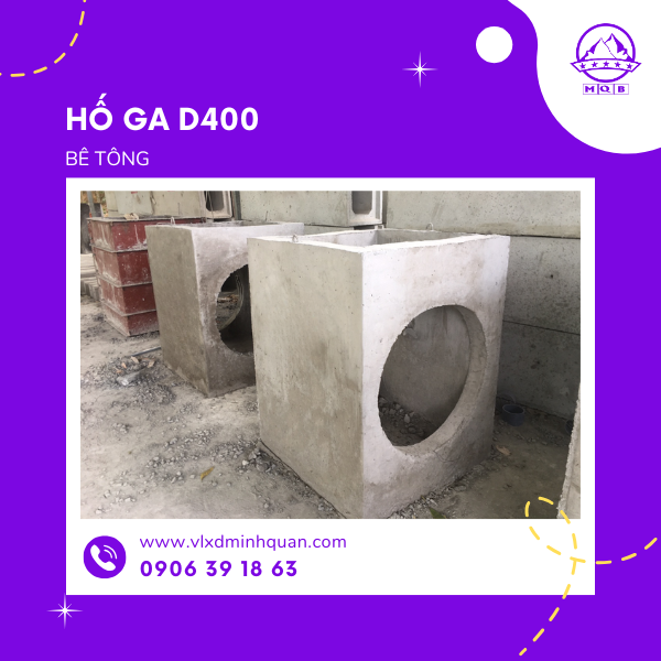 lắp đặt hố ga d400 giá rẻ tại long an
