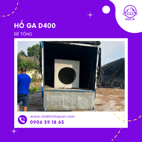 lắp đặt hố ga d400 giá rẻ tại củ chi