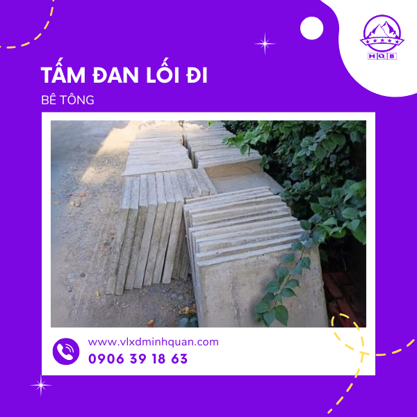 xưởng sản xuất bê tông lối đi tại nhà bè