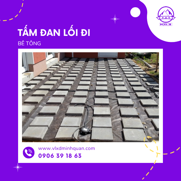 xưởng sản xuất bê tông lối đi tại nhà bè
