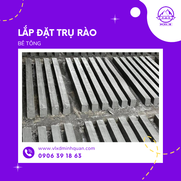 mua trụ hàng rào đúc sẵn tại quận 3