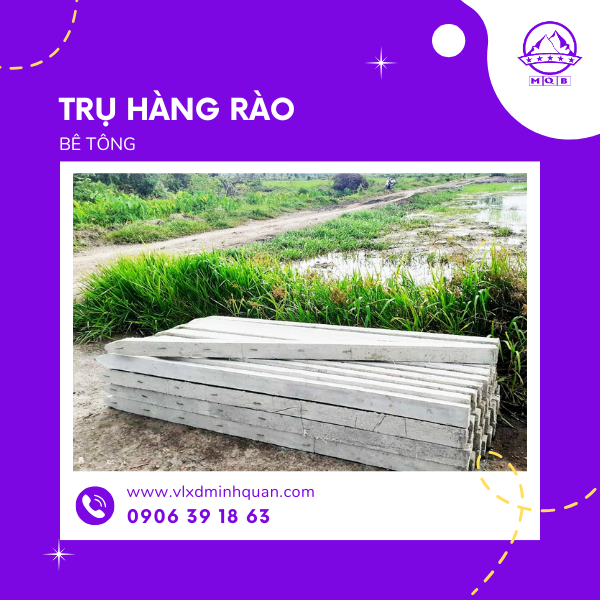 xưởng sản xuất trụ rào chịu lực tại nhà bè