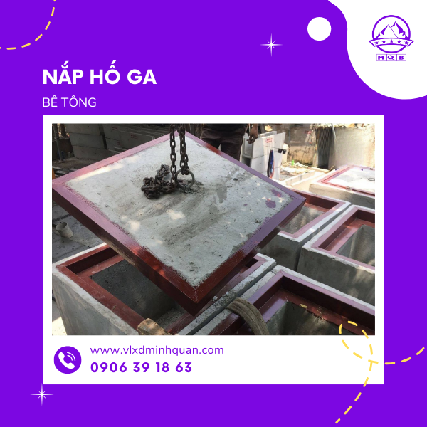 nắp hố ga đúc sẵn tại bình chánh