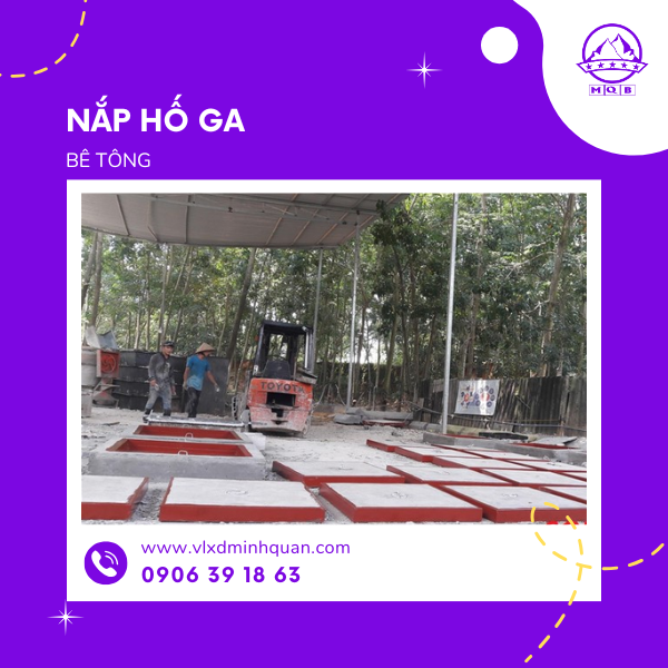 nắp hố ga đúc sẵn tại bình phước