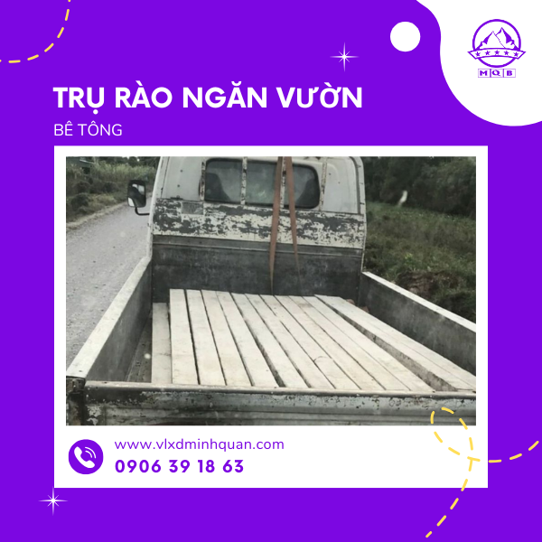 xưởng sản xuất trụ rào cao 2m tại long an