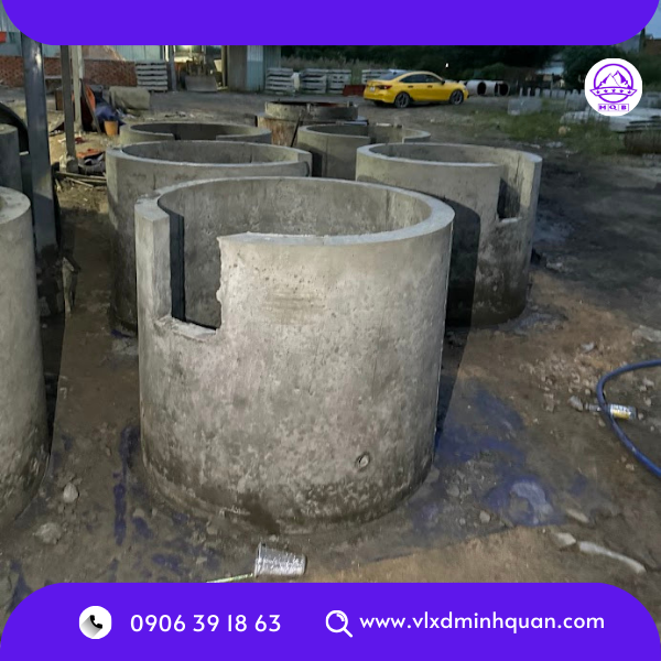 cống bi chứa chất thải tại long an