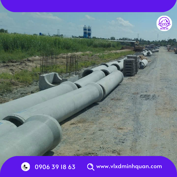 xưởng sản xuất cống ly tâm h30 tại bến lức