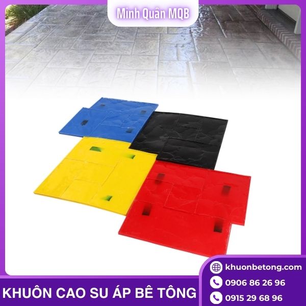 Khuôn cao su giả đá khối