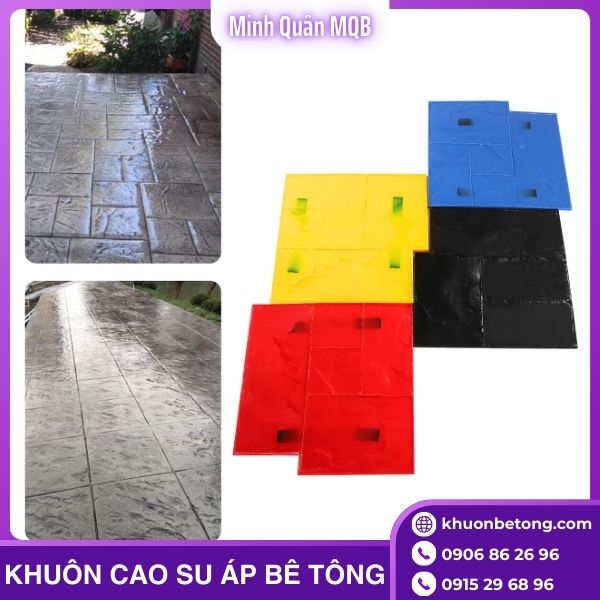 Khuôn cao su giả đá vân phiến