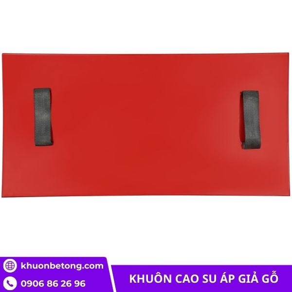 Khuôn cao su giả gỗ áp bê tông