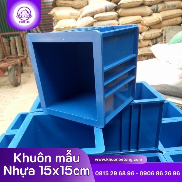 Khuôn lập phương 150x150mm bằng nhựa