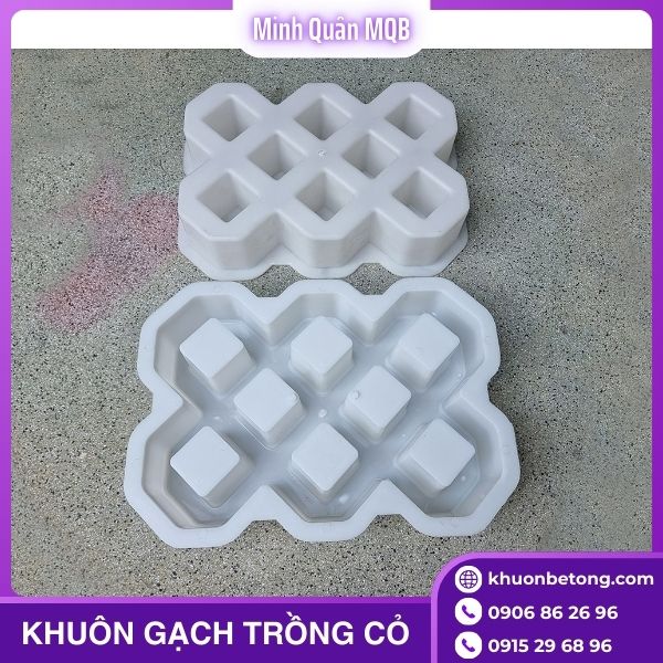 Khuôn nhựa đúc gạch trồng cỏ