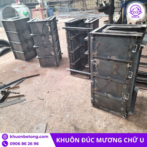 khuôn thép đúc cống chữ U