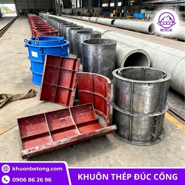 Khuôn thép đúc ống cống tròn
