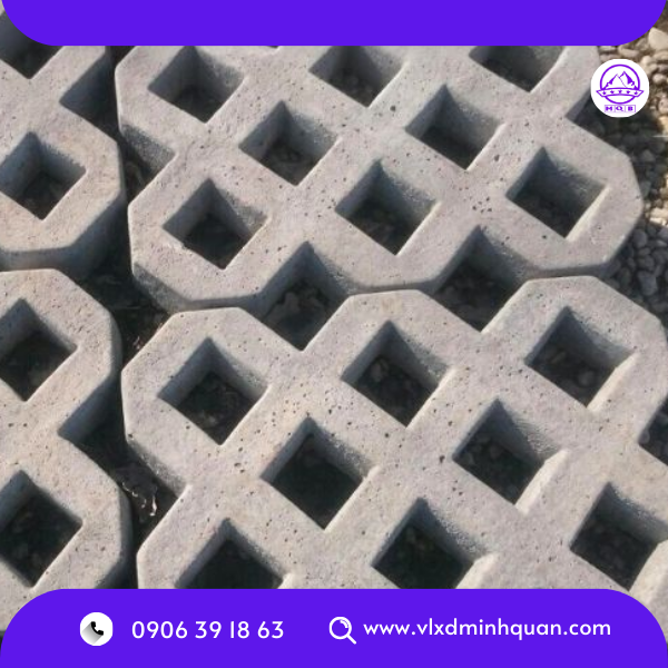 gạch trồng cỏ 8 lỗ tại tphcm