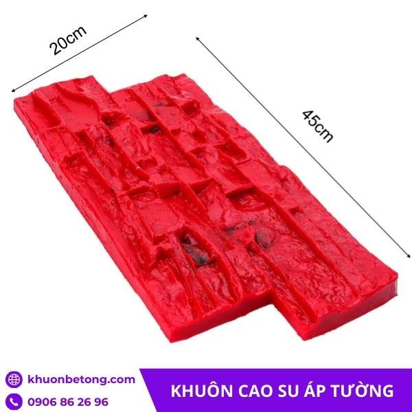 Khuôn áp tường rào