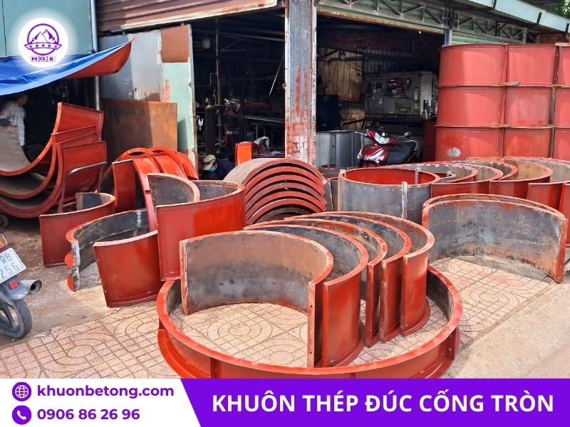 Khuôn đúc cống bằng thép 
