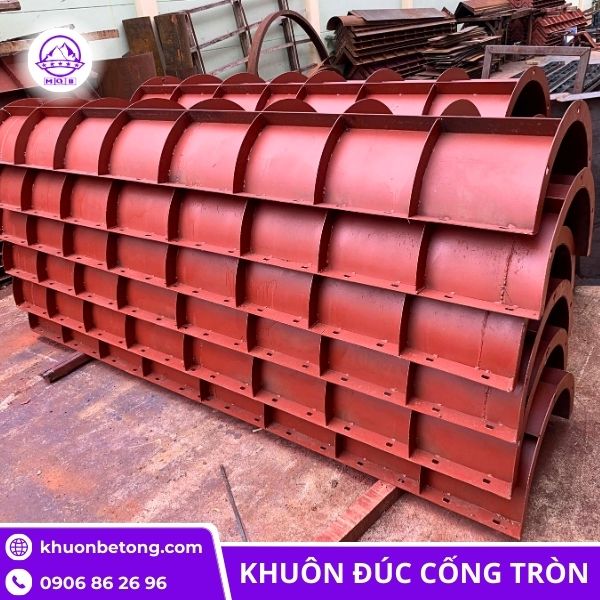 Khuôn đúc cống tròn thoát nước bằng thép