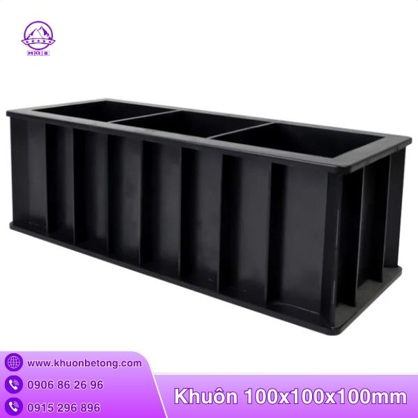 Khuôn đúc mẫu bê tông 100x100x100mm