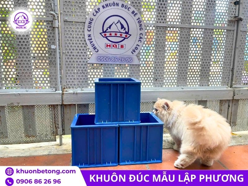 Khuôn đúc mẫu thử cường độ nén