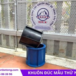 Khuôn đúc mẫu thử nén 15cm