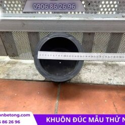 Khuôn đúc mẫu thử nén 15cm bằng nhựa