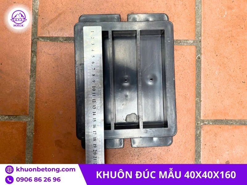 Khuôn đúc mẫu thử xi măng