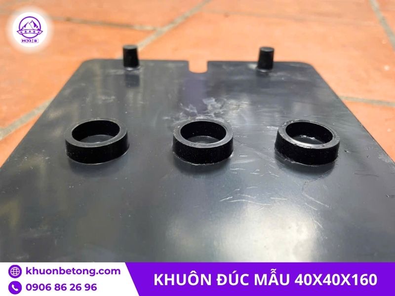 Khuôn đúc mẫu vữa ba ngăn 40x40x160mm