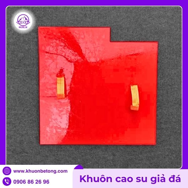 Khuôn in bê tông giả đá bằng cao su