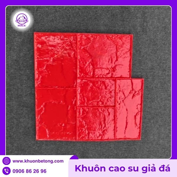 Khuôn in bê tông giả đá cao cấp