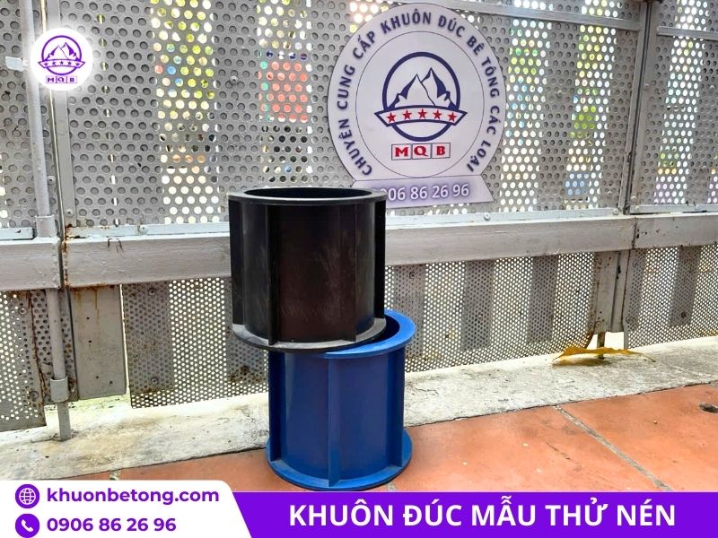 Khuôn lấy mẫu bê tông 15x15cm