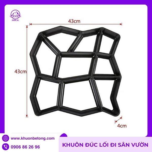 Khuôn nhựa ABS giả đá cao cấp