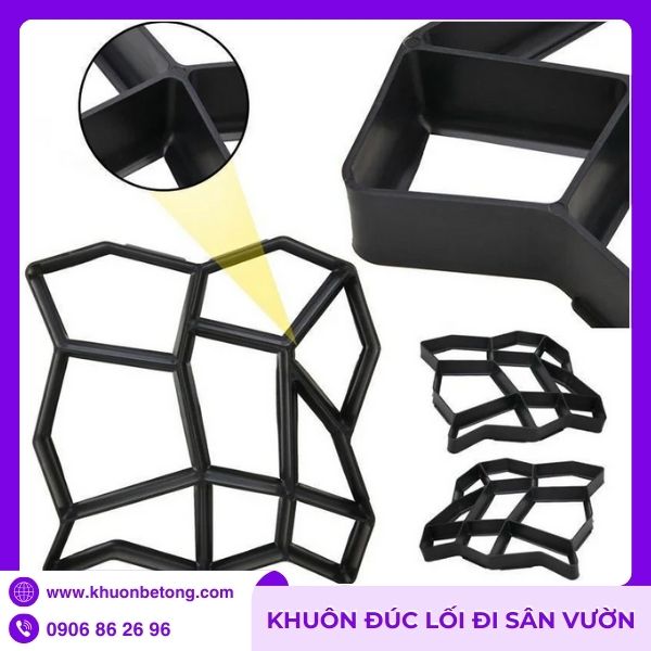 Khuôn đúc lối đi sân vườn  bằng nhựa