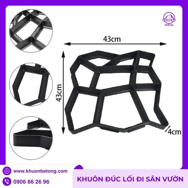 Khuôn nhựa ABS giả đá