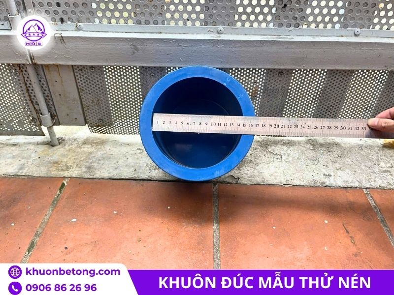 Khuôn đúc mẫu thử nén