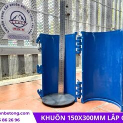 Khuôn trụ 150x300mm lắp ghép bằng nhựa ABS