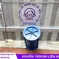 Khuôn trụ 150x300mm liền mảnh bằng nhựa ABS