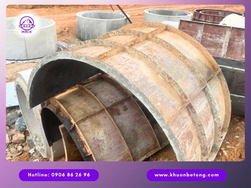Ván khuôn cống sản xuất theo bản vẽ