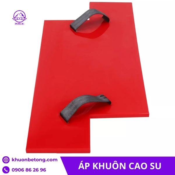 Dụng cụ áp bê tông giả đá bằng cao su